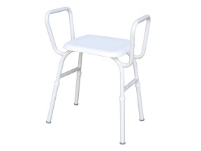 Shower stool sales with arms